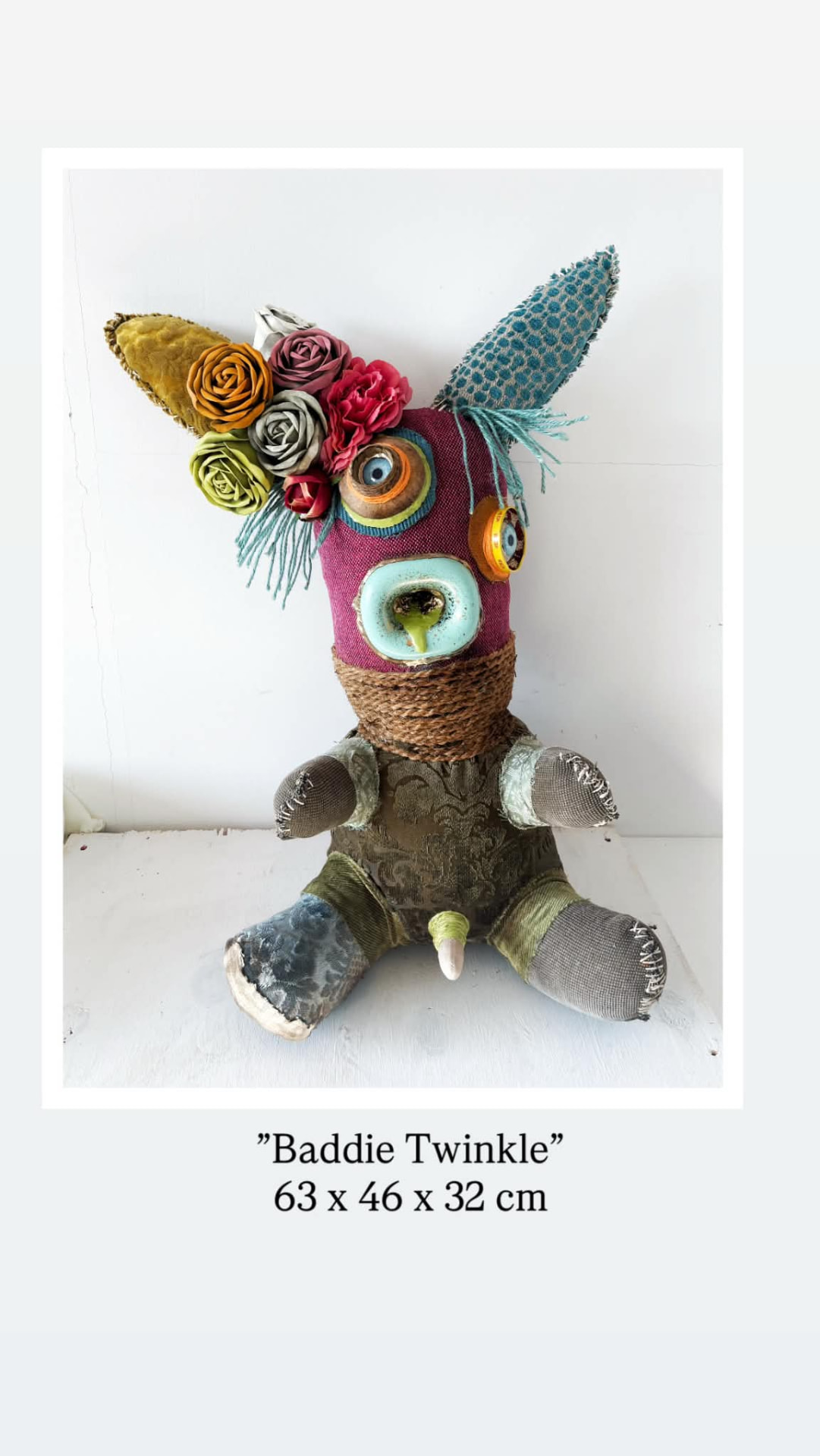 Baddie Twinkle — unik skulptur