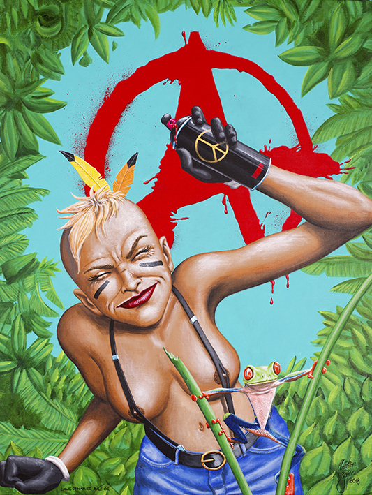Laws of nature rule ok — signerat konstverk